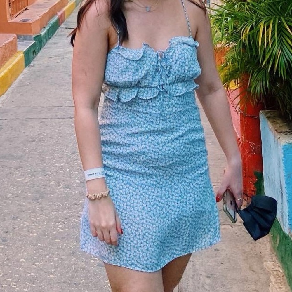 Sweet pots mini floral dress
